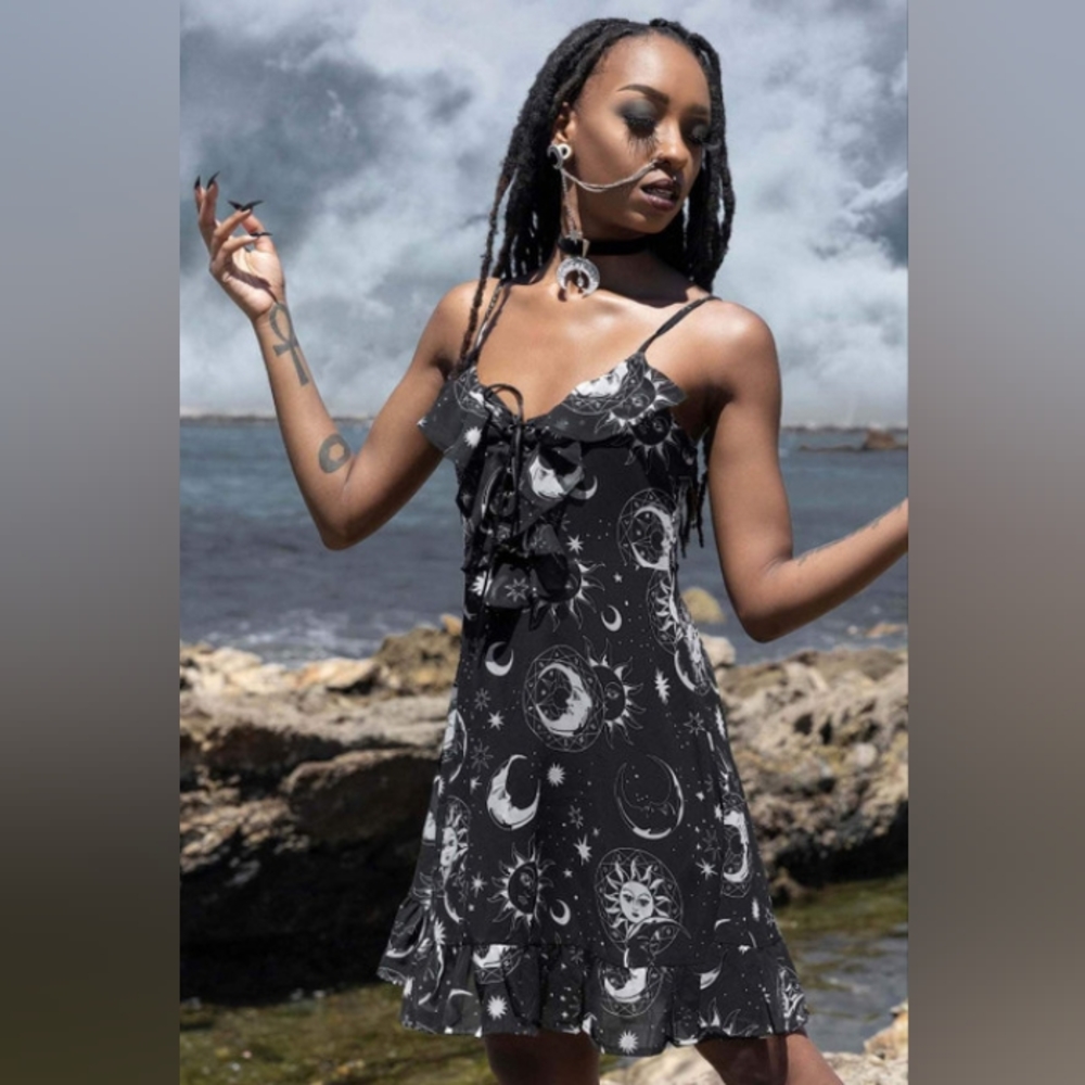 Killstar celestial tank dress